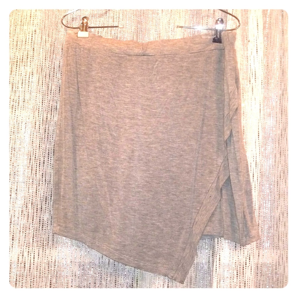 Gray skirt
